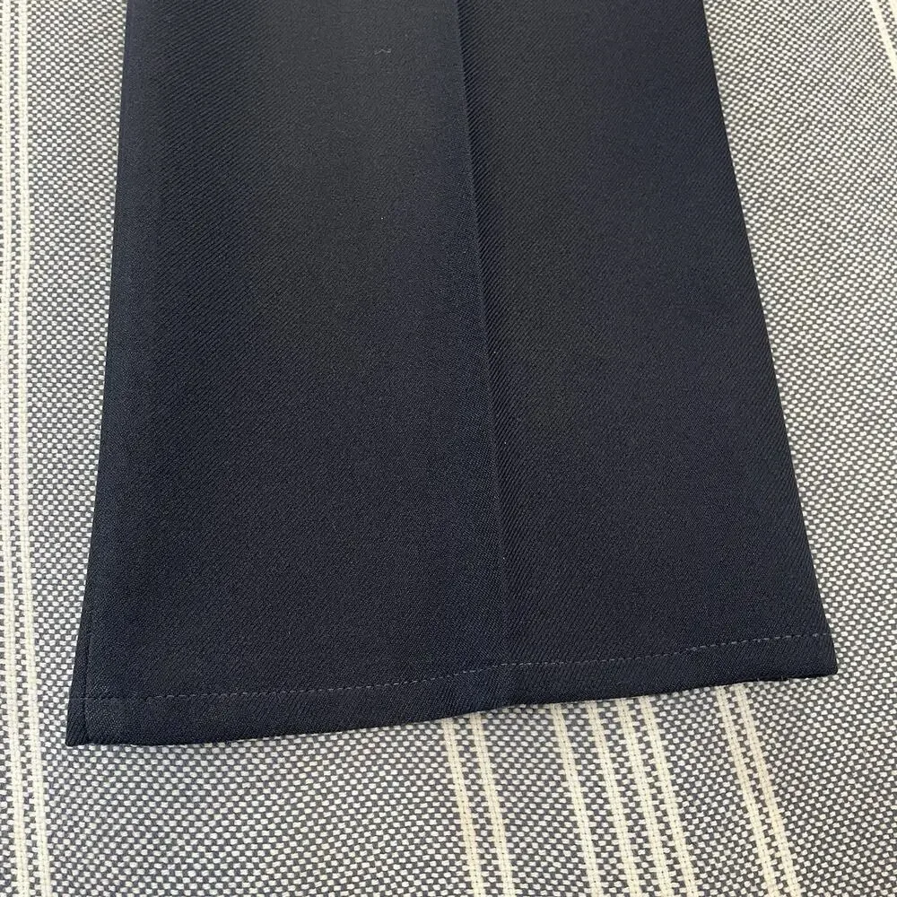 Levi's 517 Bootcut Pants Mens Fit 38x31 (42x30 Tag) Navy Polyester Vintage 90s